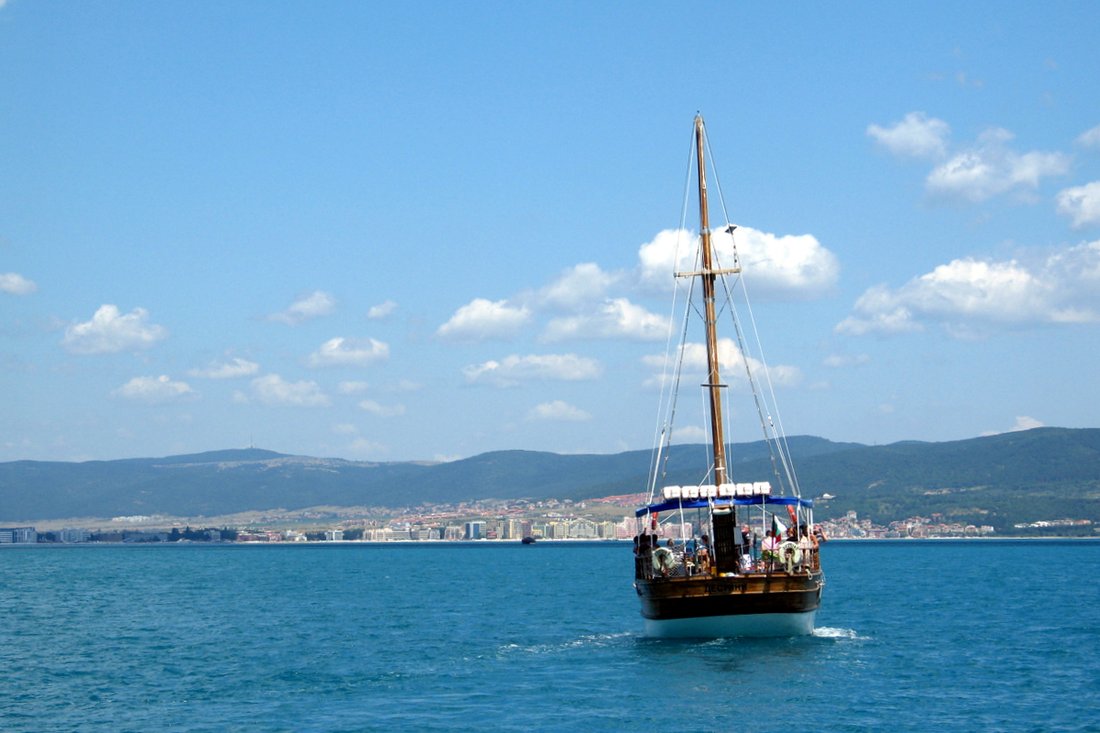 Sunny Beach and Sveti Vlas coastline